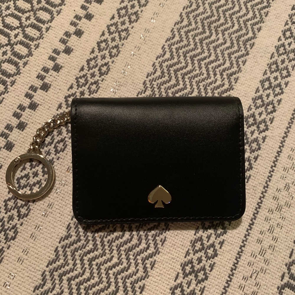 Kate Spade card holder with key ring